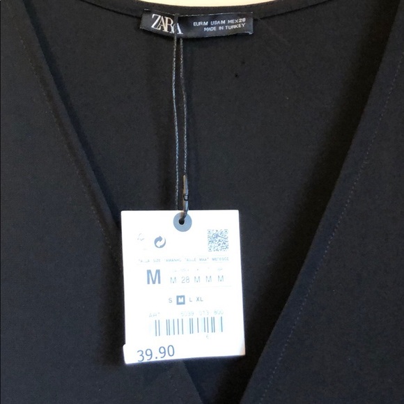 NWT ZARA Pleated Dress - Picture 7 of 7